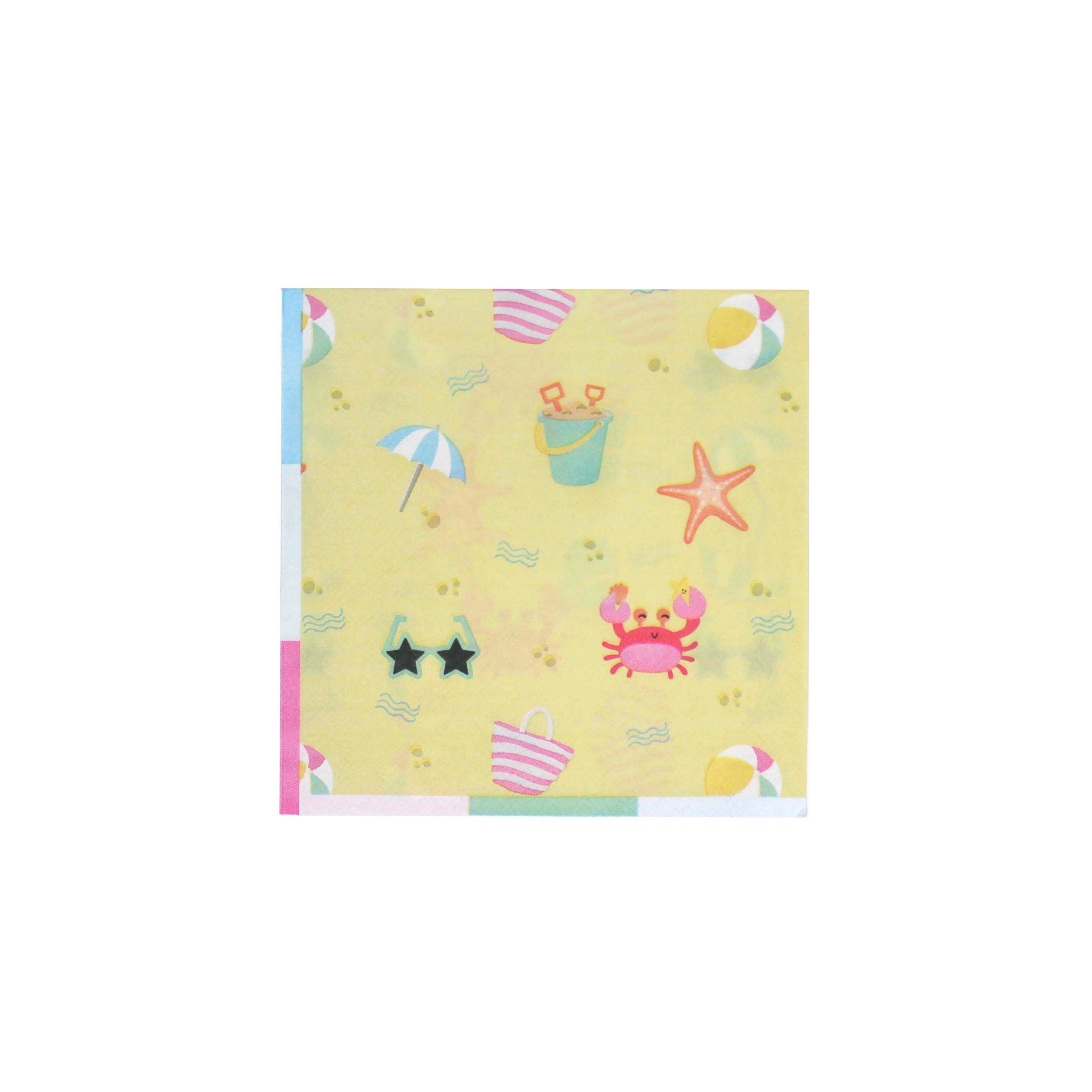 Beach Day Napkins (24 Count)
