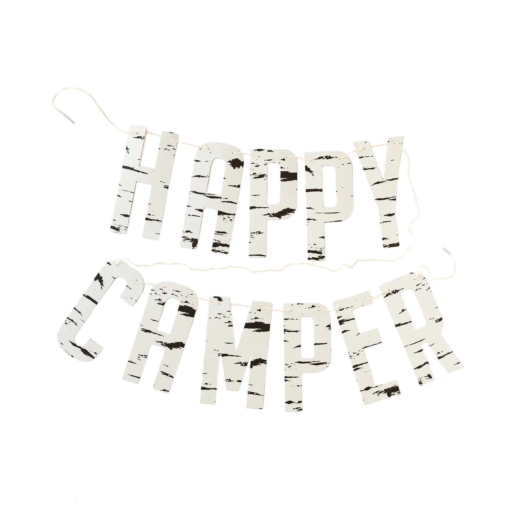 Adventure Awaits Happy Camper Banner (1 Count)