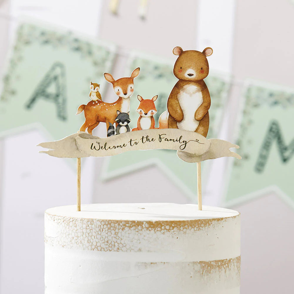 Woodland Creature Baby Shower Party Décor Kit