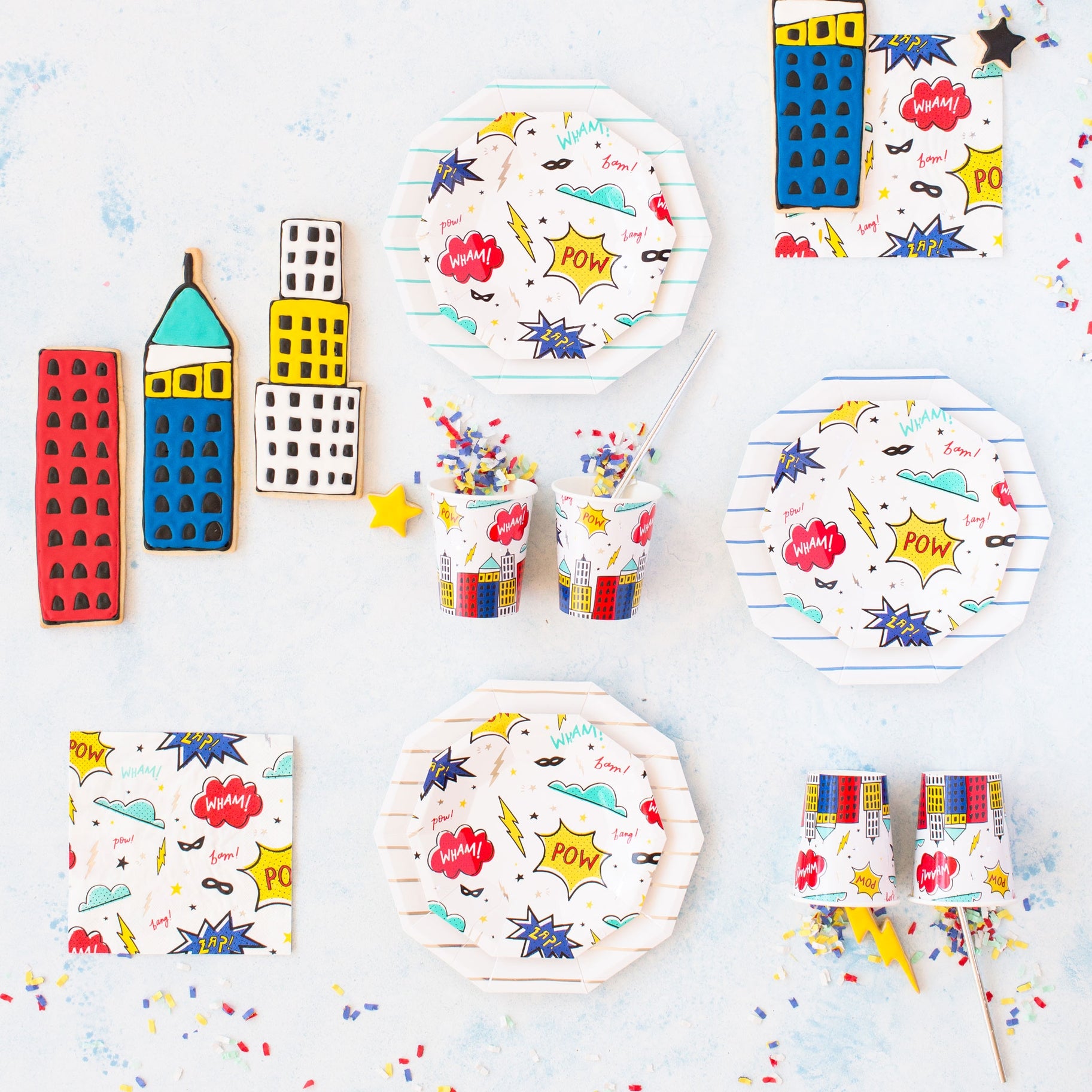Superhero Small Plates (8 pk)