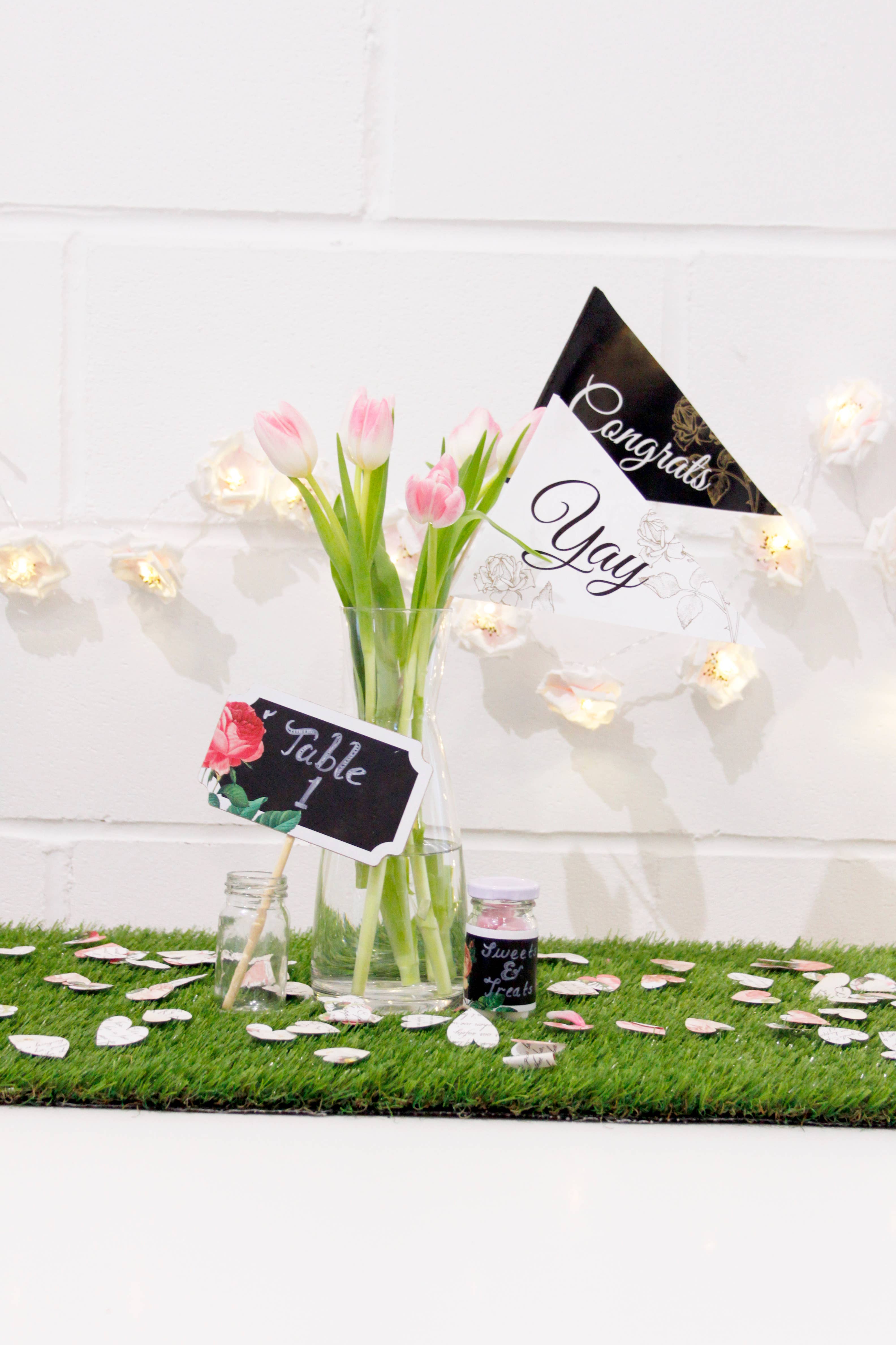 Reusable Grass Table Runner