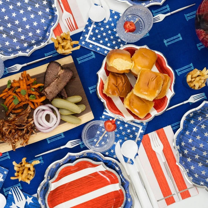 Stars and Stripes Beverage Napkins (16 Count)