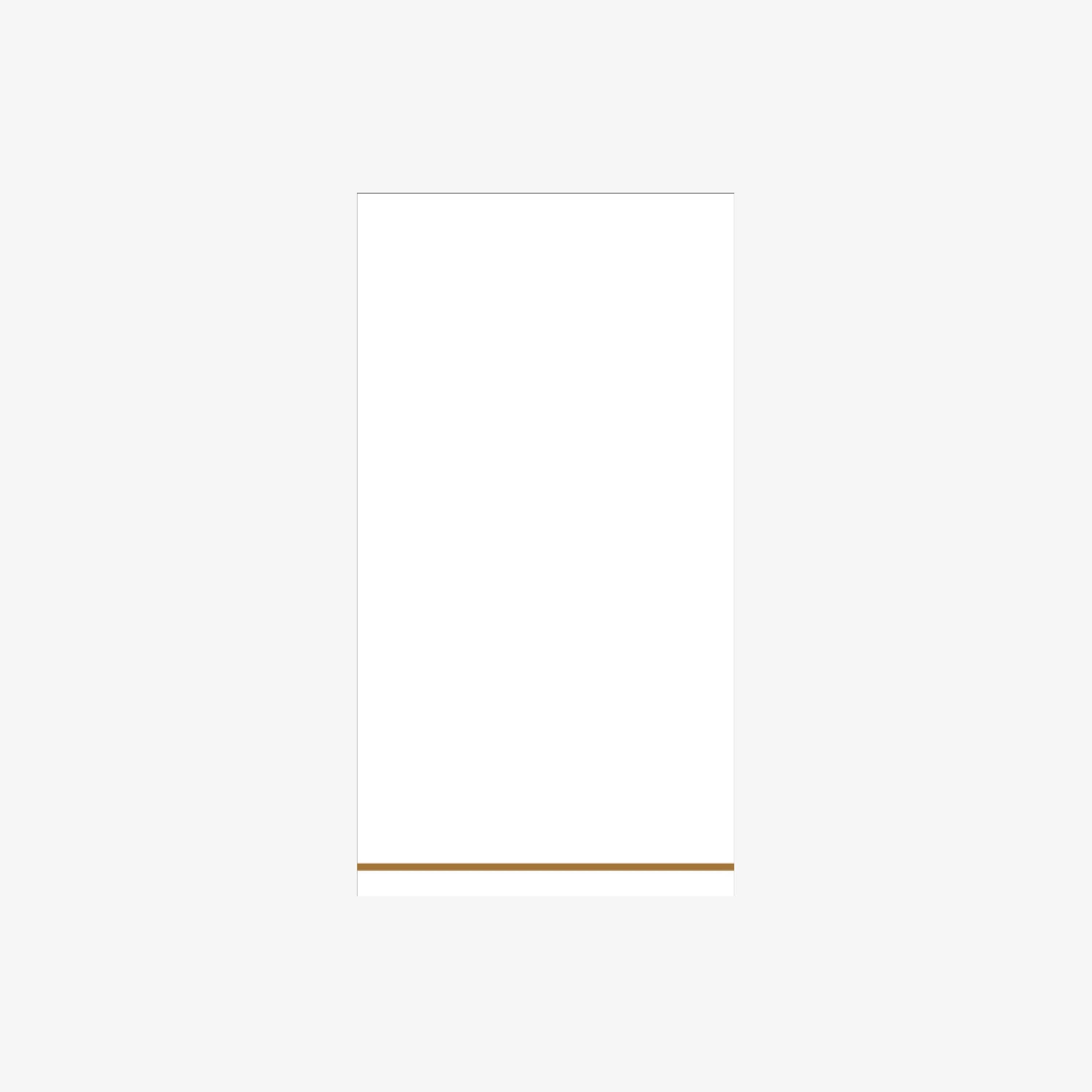 White Guest Paper Napkins with Gold Stripe (16 pk)