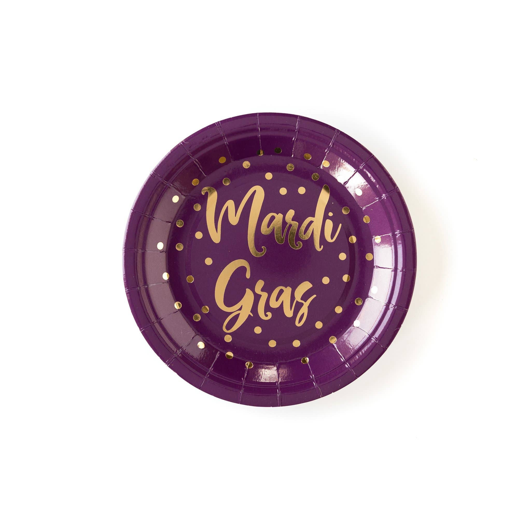 Mardi Gras Plates