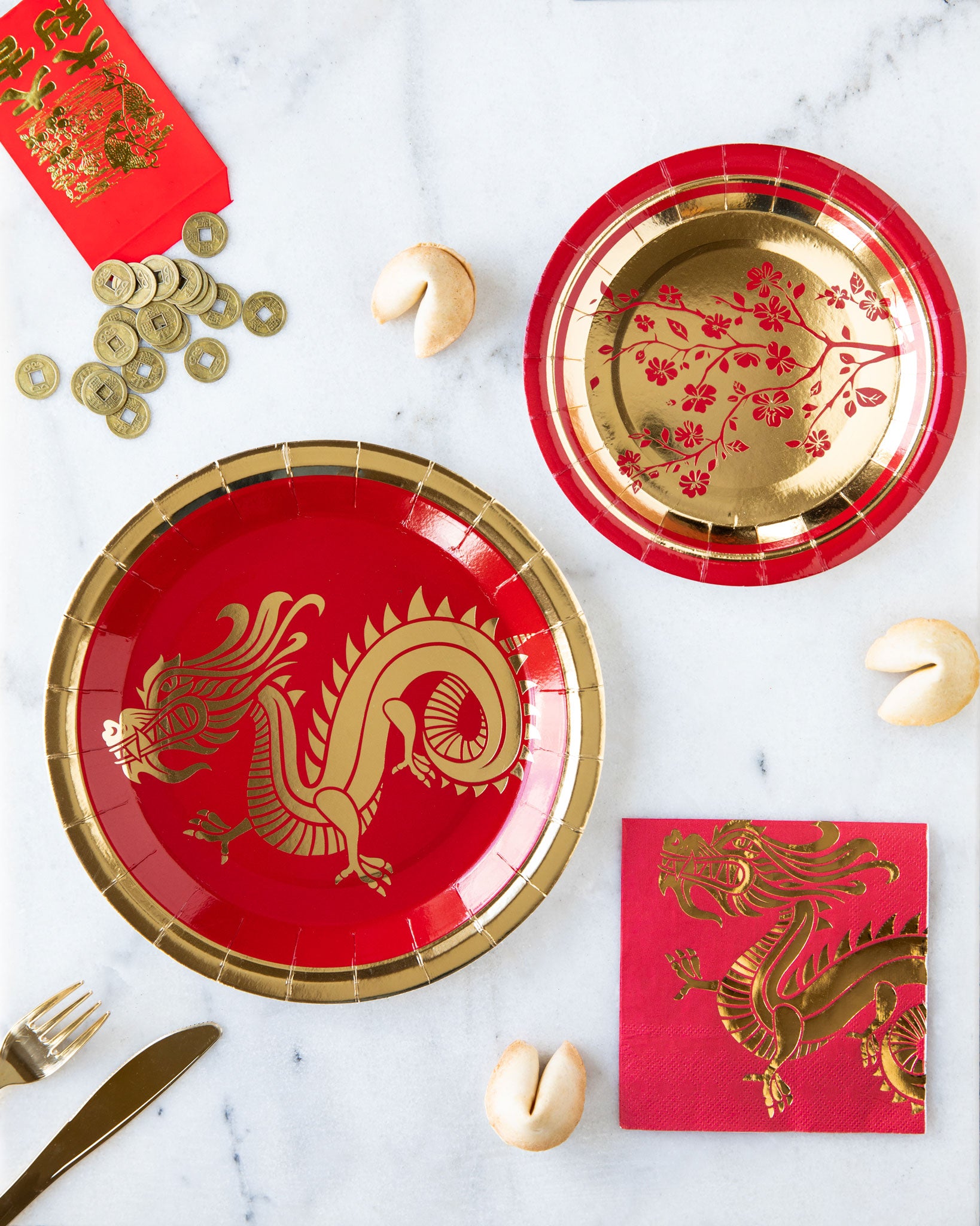 Dragon Plates (12 pk)