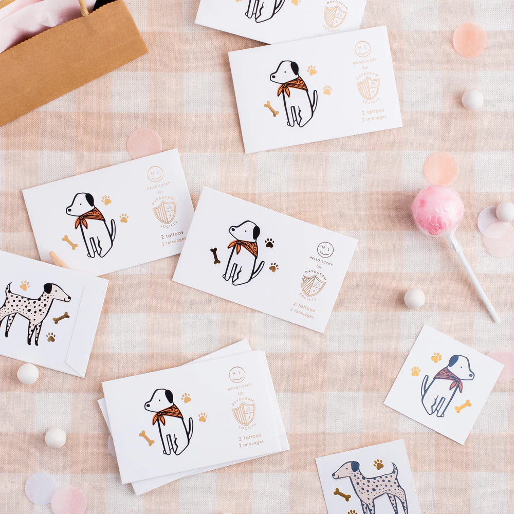 Bow Wow Temporary Tattoos (2 Pack)