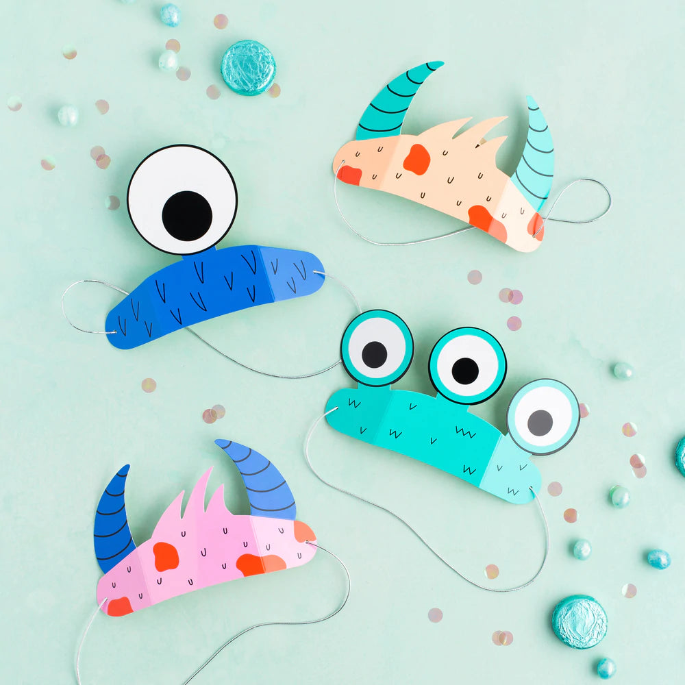 Little Monsters Party Headband Set (8 Pk)