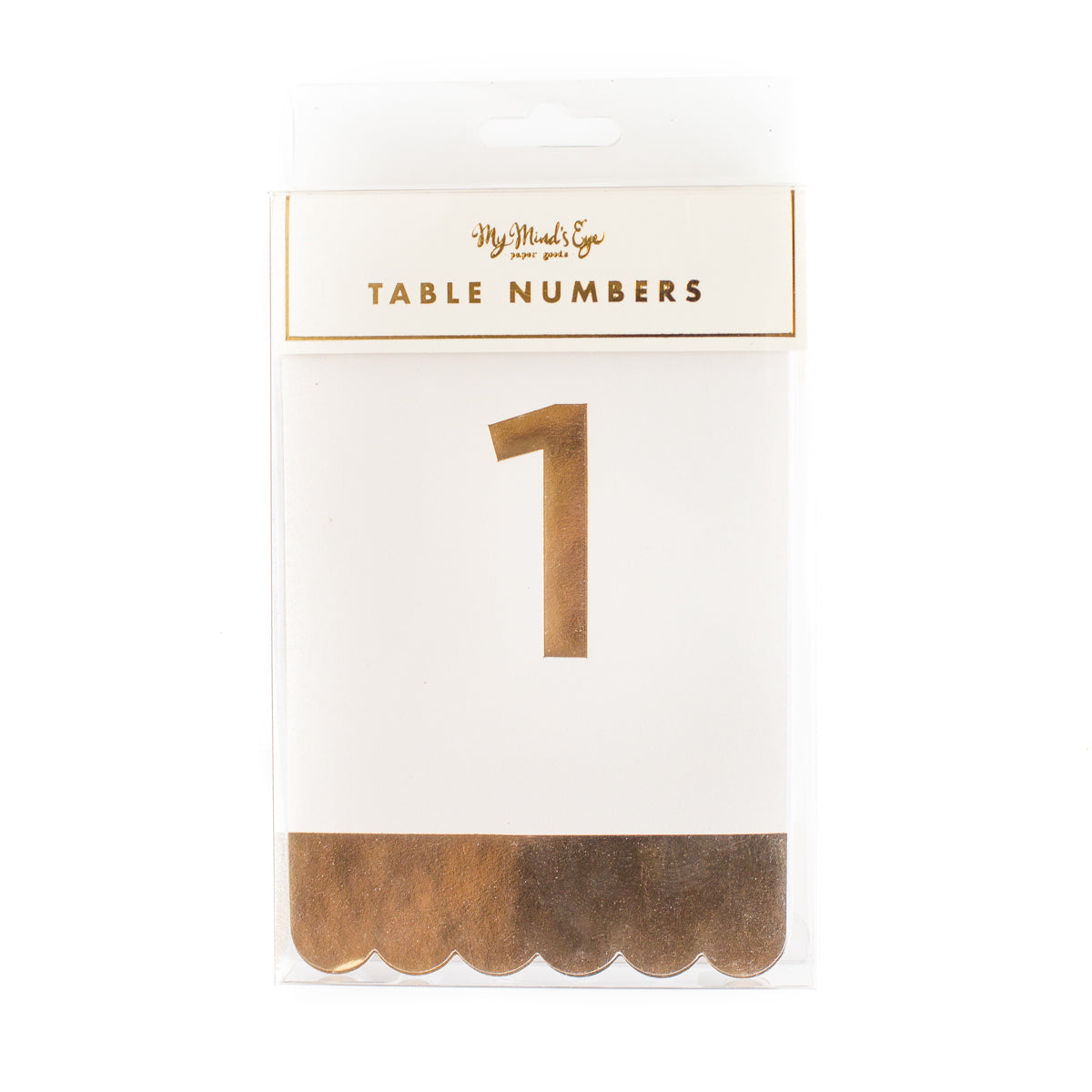 Fancy Number Tent Cards (24 pk)