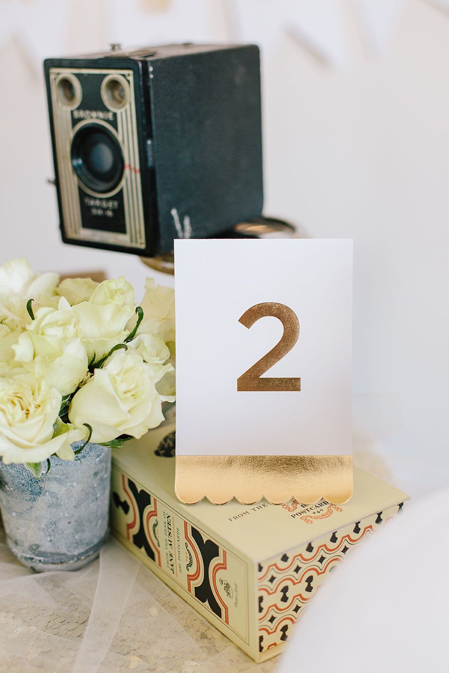 Fancy Number Tent Cards (24 pk)