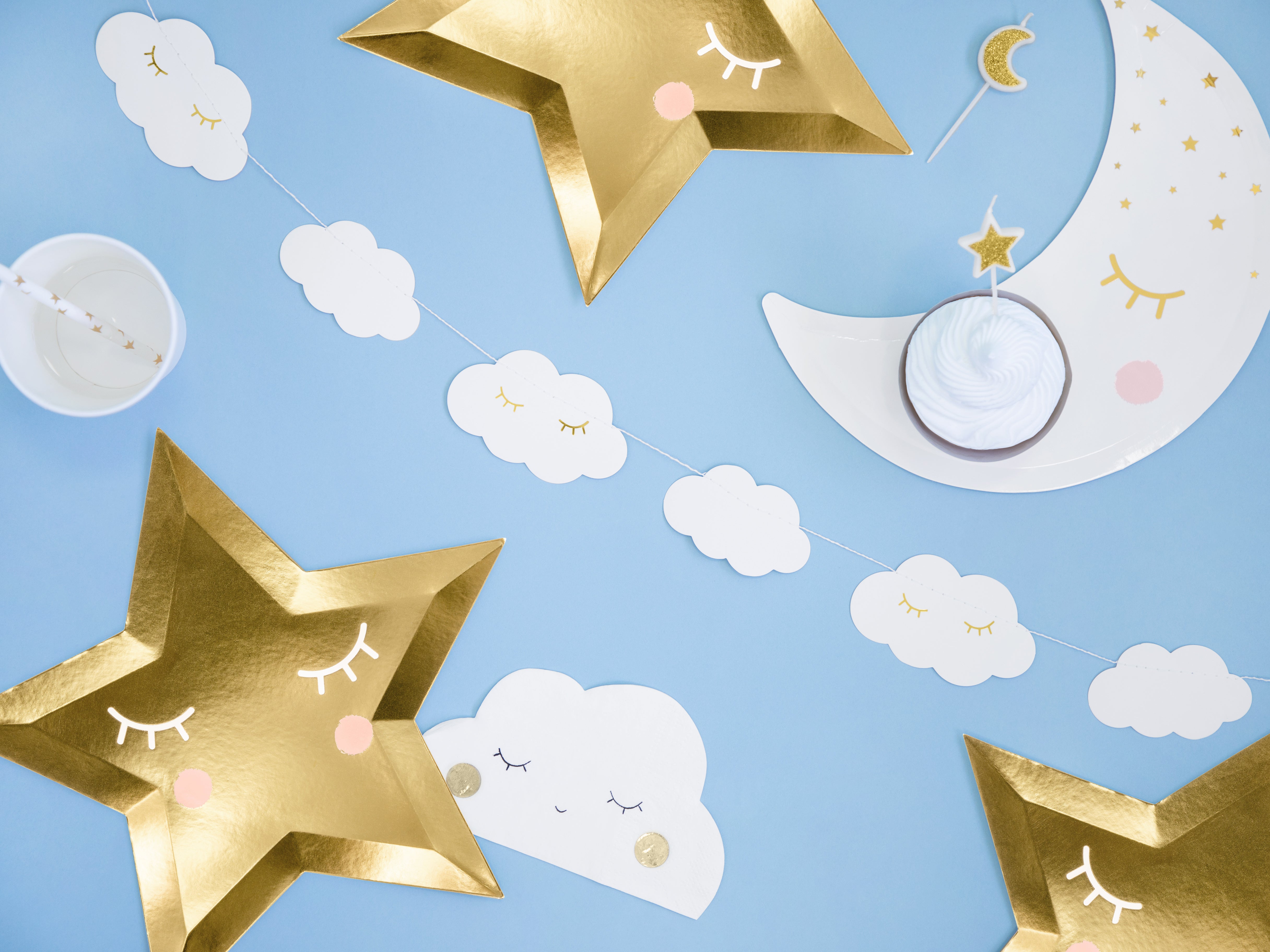 Little Star Moon Plates (6 pk)