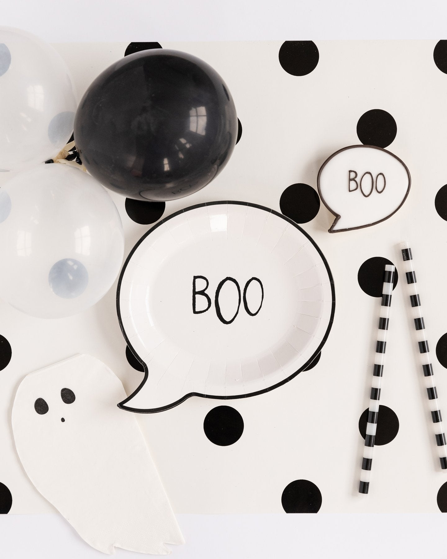 Happy Haunting Ghost Shaped Napkin (25 ct)