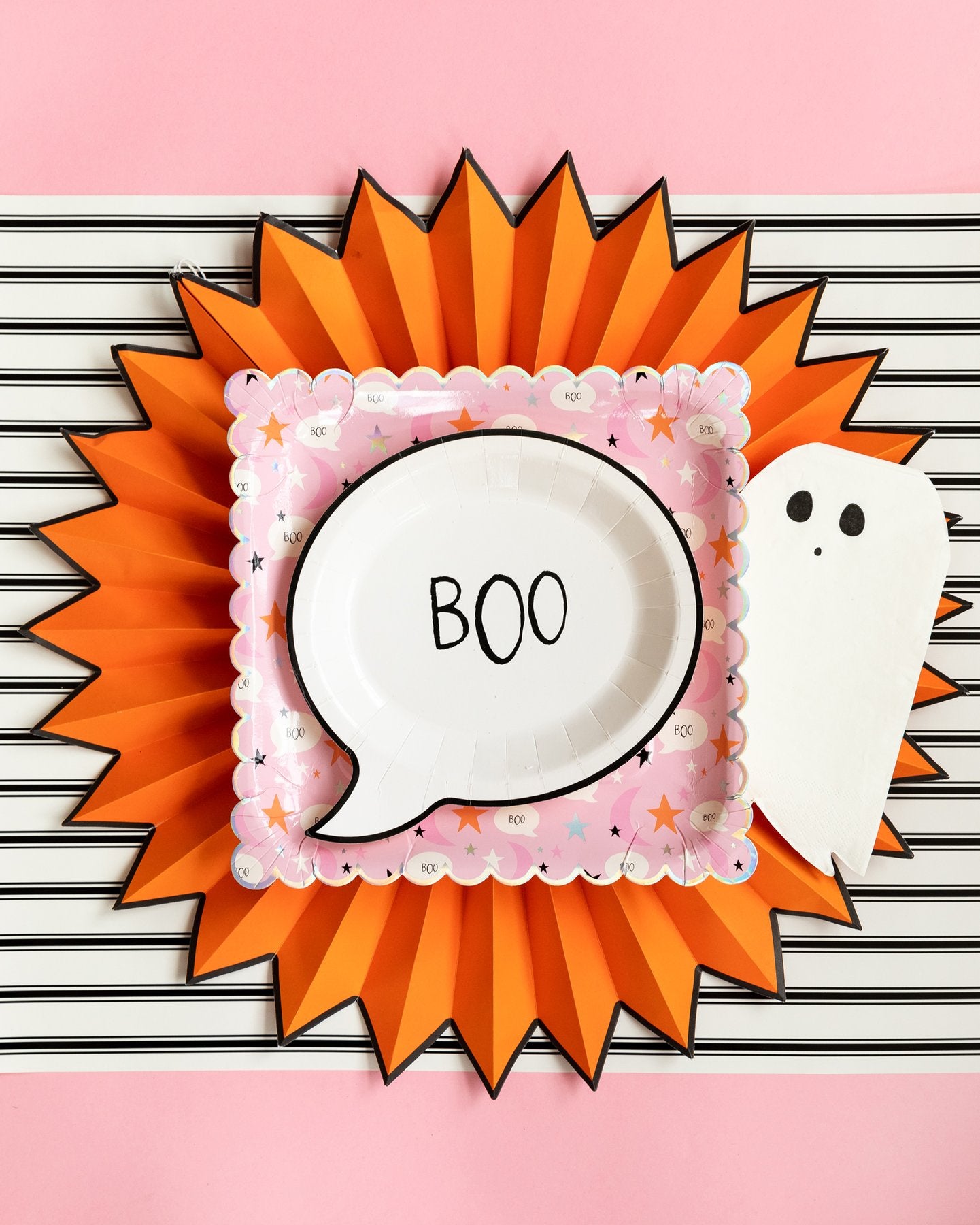 Happy Haunting Ghost Shaped Napkin (25 ct)