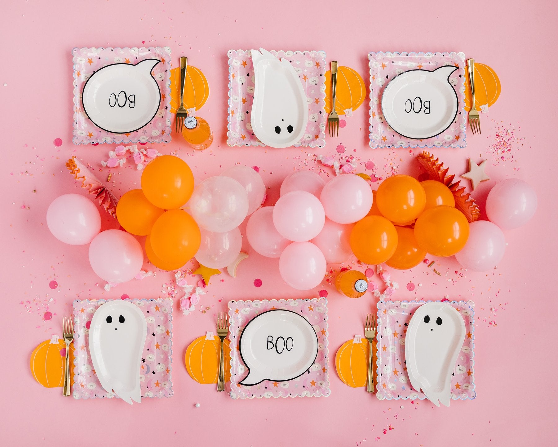 Happy Haunting Boo Plate (8 ct)