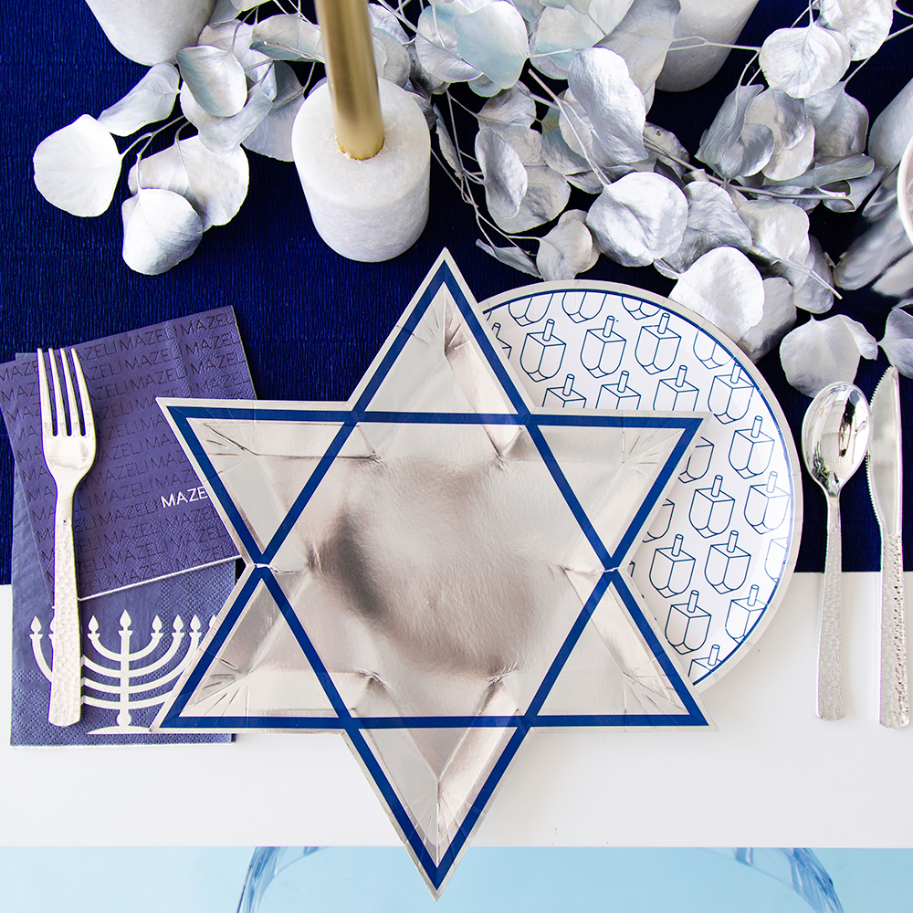 Dreidel Dinner Plates (8 pk)