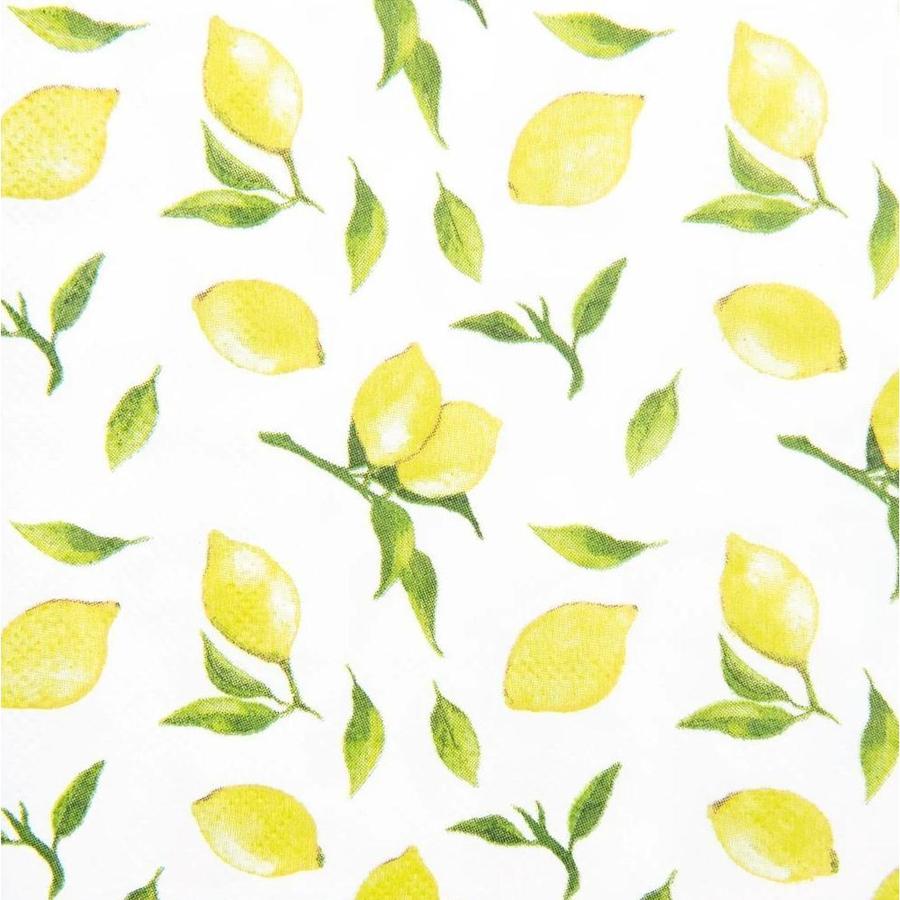 Lemon Drop Cocktail Napkins (20 pk)