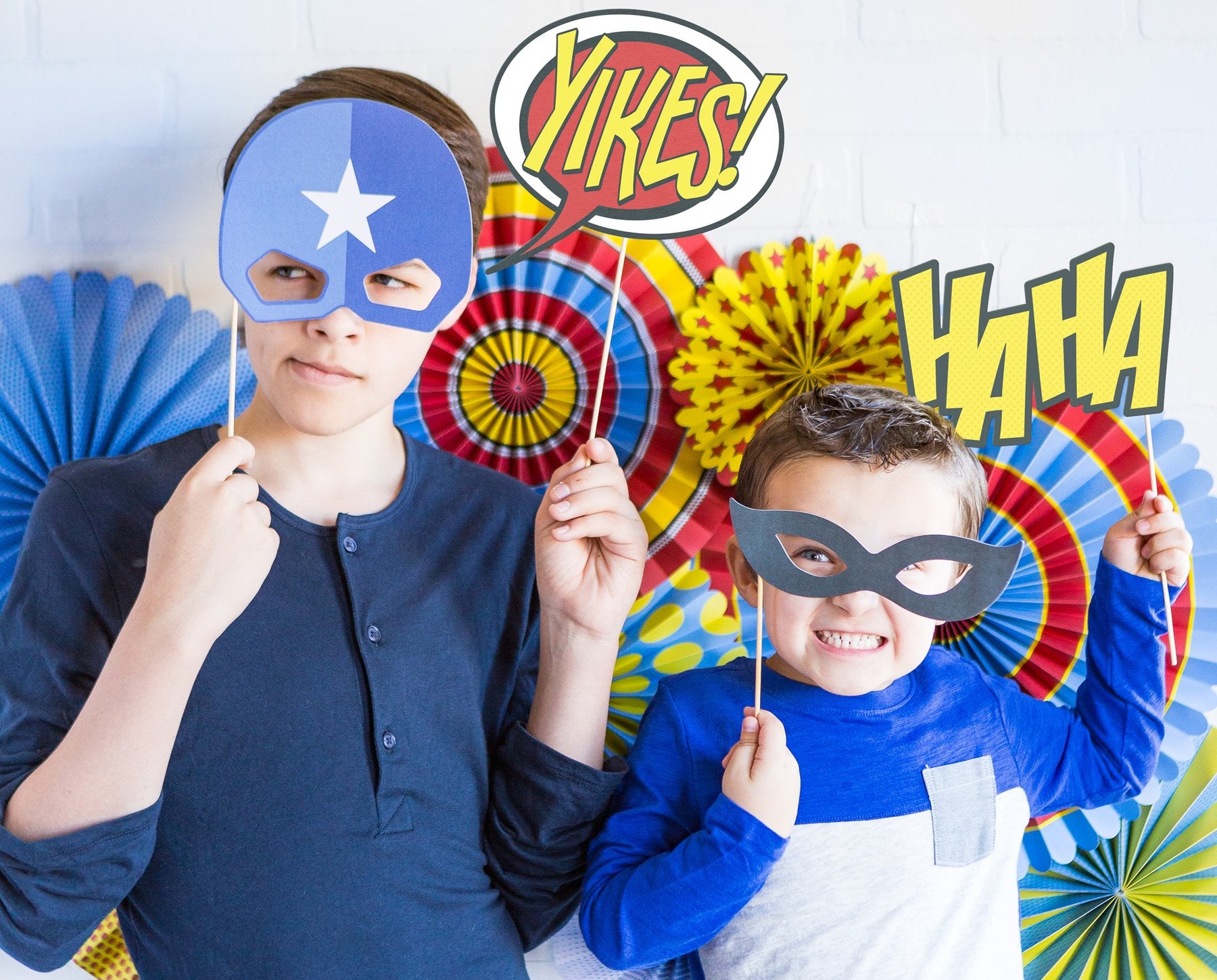 Comic Pop Photo Props (10 pk)