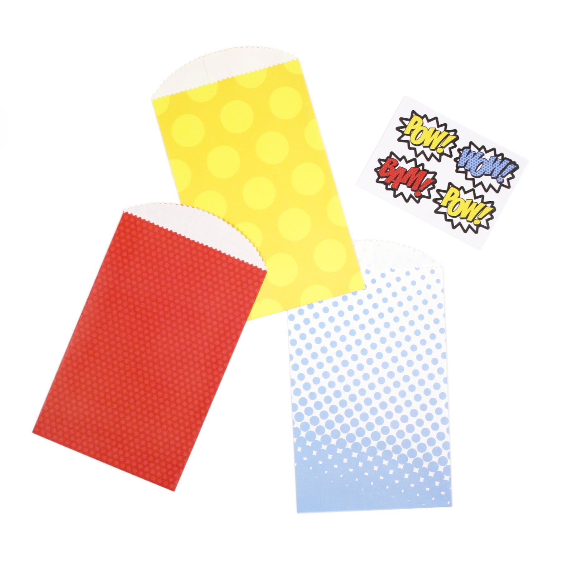 Comic Pop Treat Bags (24 pk)