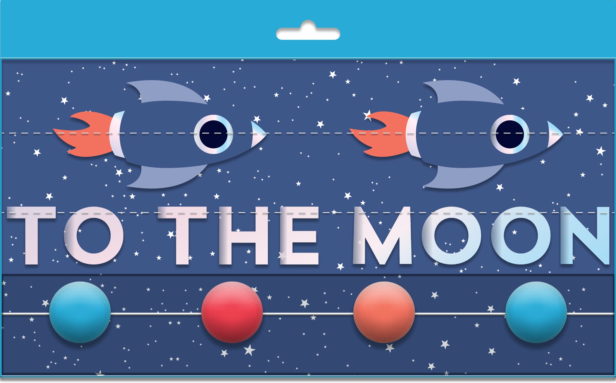 Space Rocket Mini-Banner