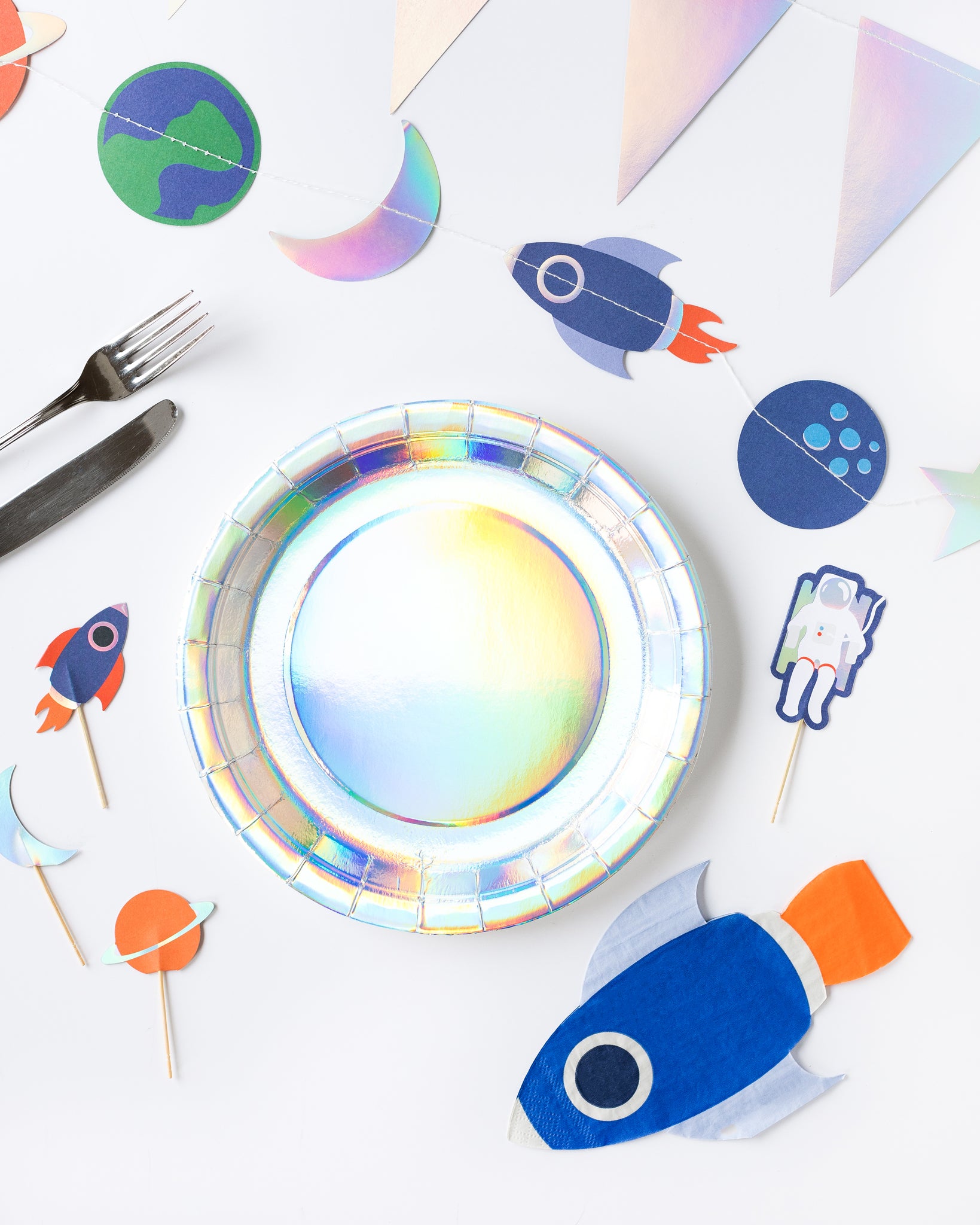 Holographic Plates (12 pk)