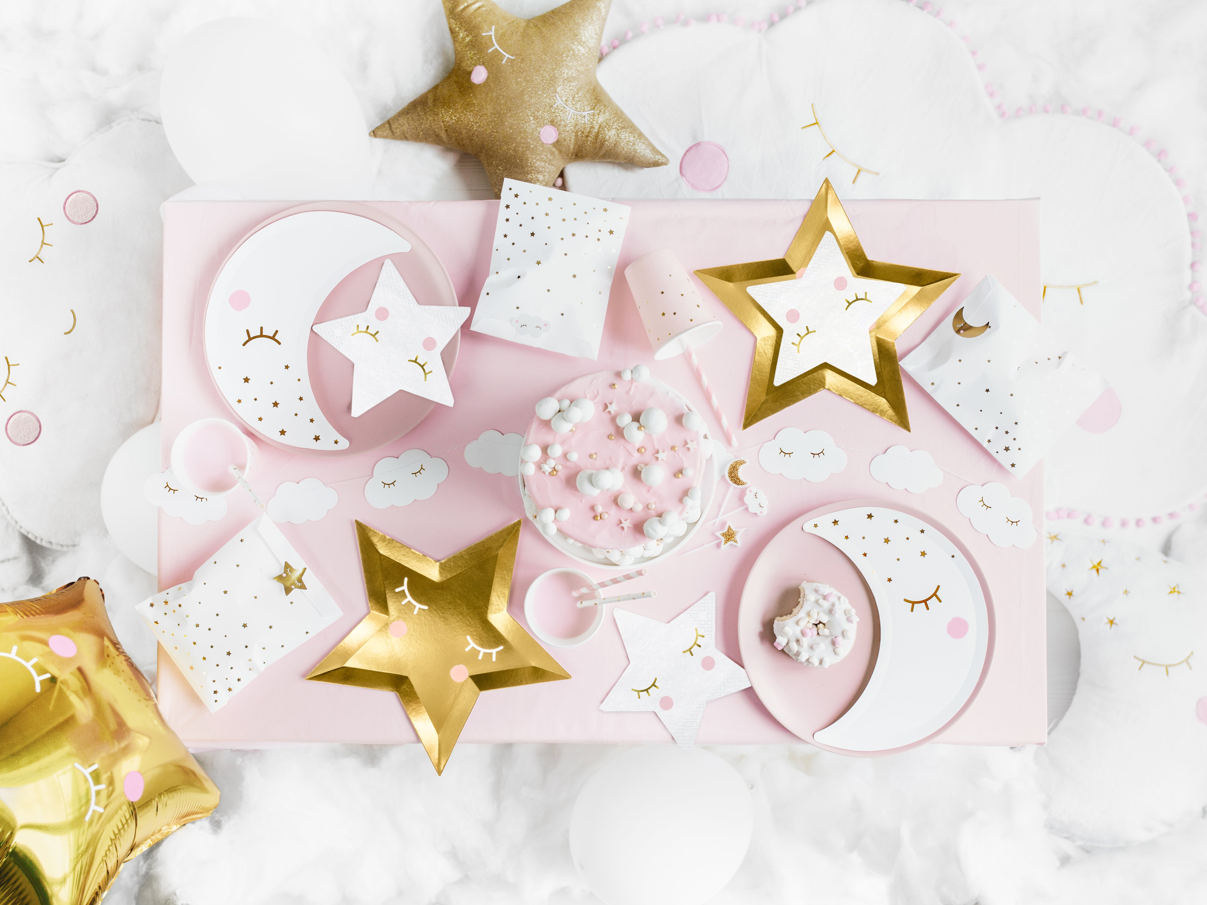 Little Star Moon Plates (6 pk)
