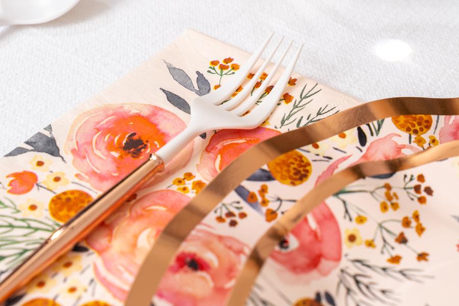 Blush Bouquet Small Plates (8 pk)