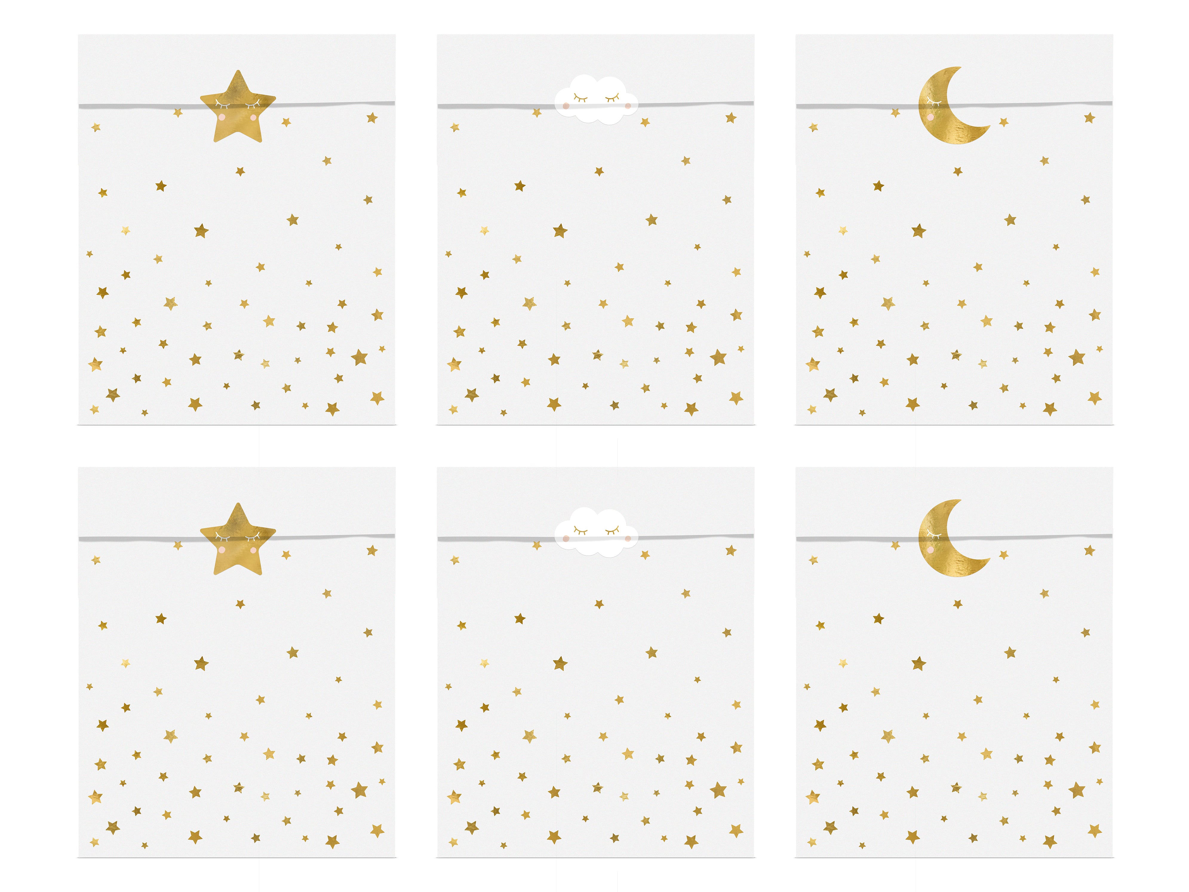 Little Star Treat Bags and Seals (6 pk)