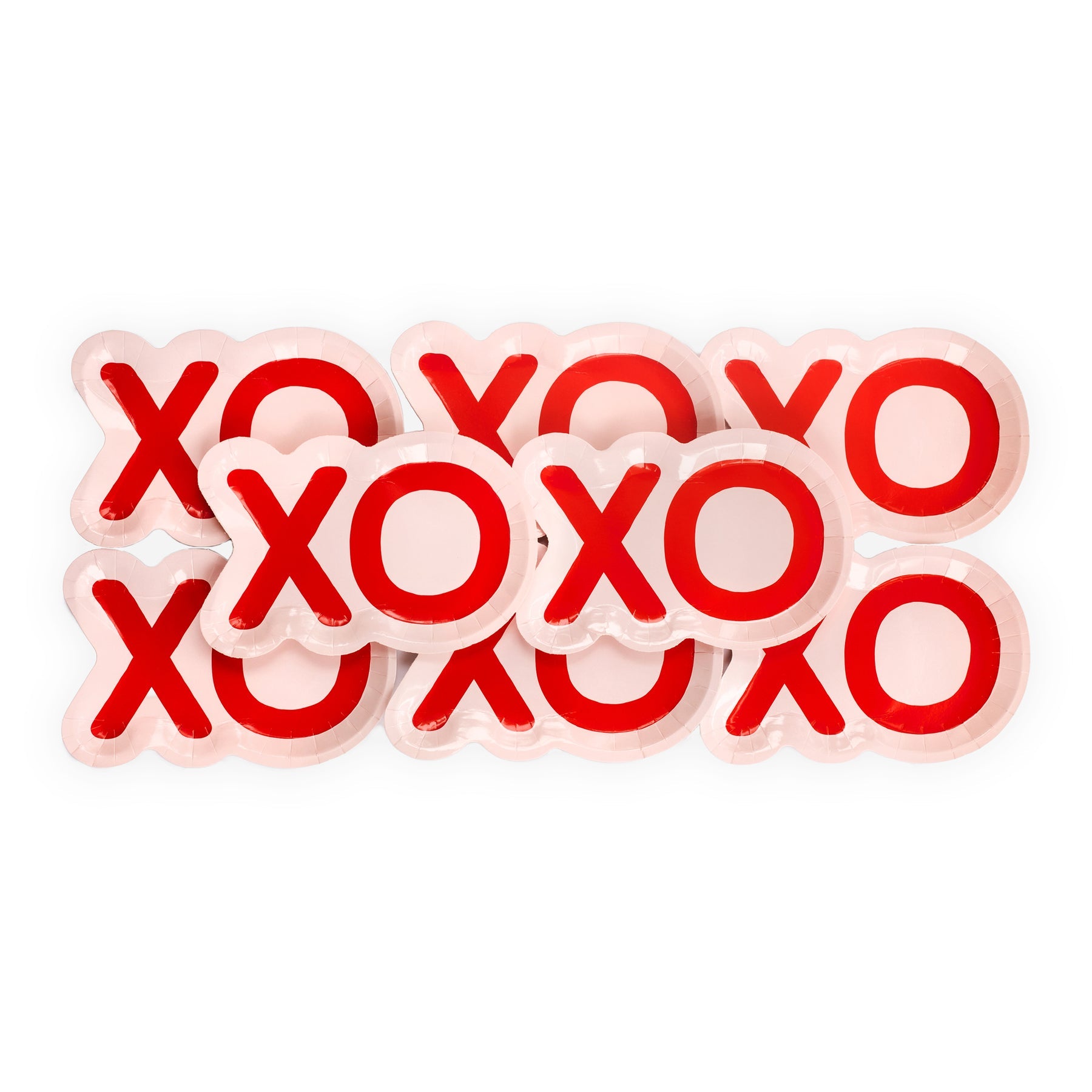 XOXO Shaped Plates (8 ct)