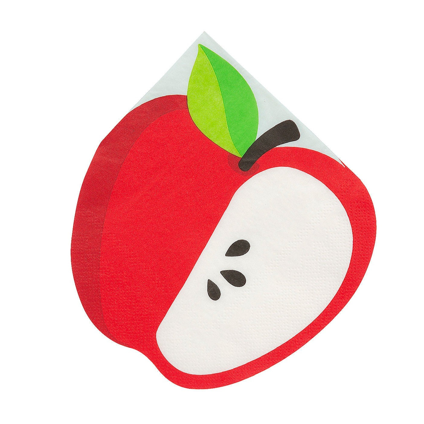 Apple Shaped Napkins (16 Pk)