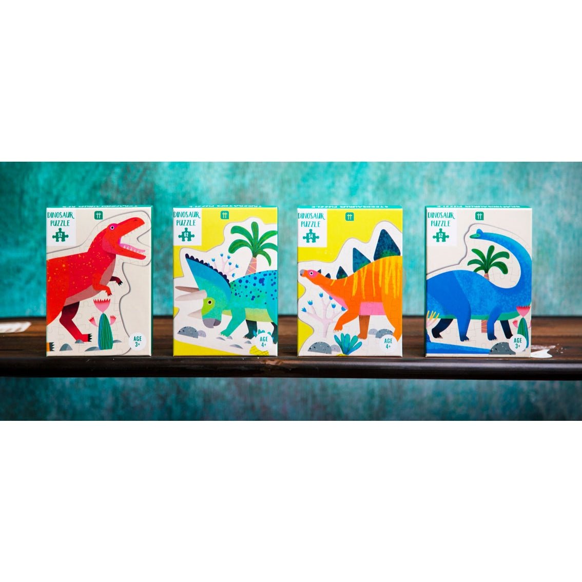 Party Dinosaur Shaped Puzzles