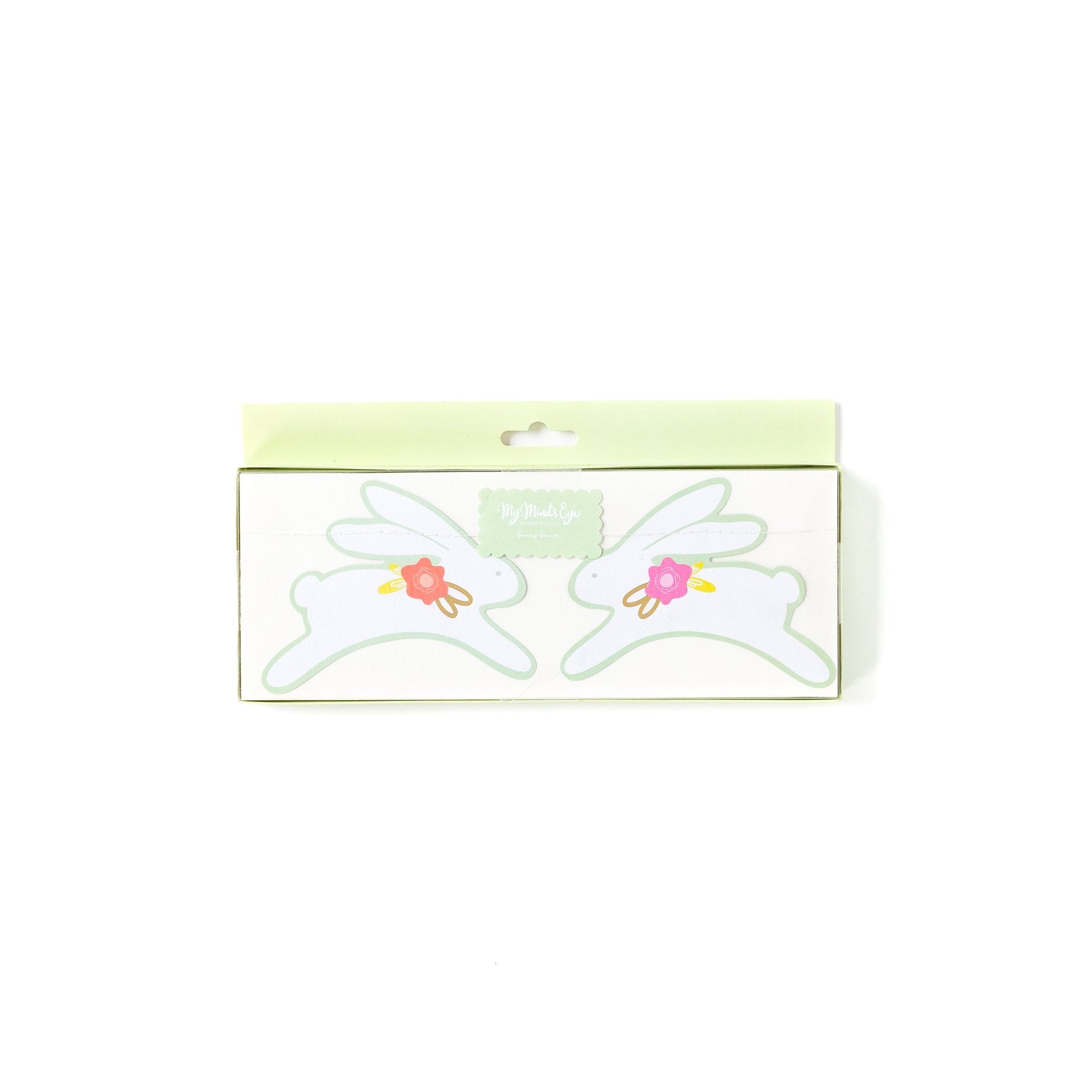 Floral Bunny Banner
