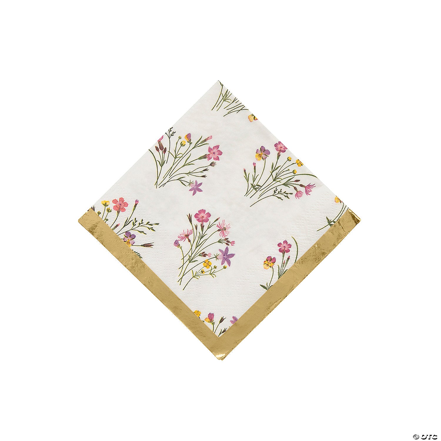 Wildflower Floral Beverage Napkins (16 Count)