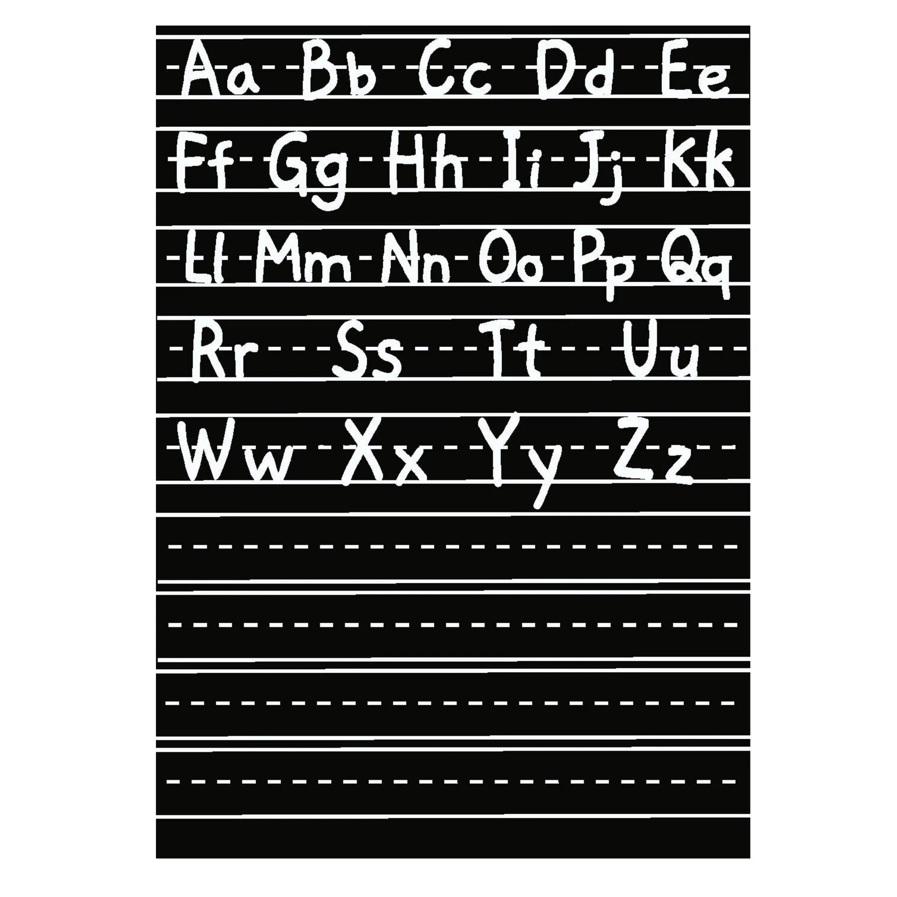 Letters & Shapes Chalkboard Card Activity Kit